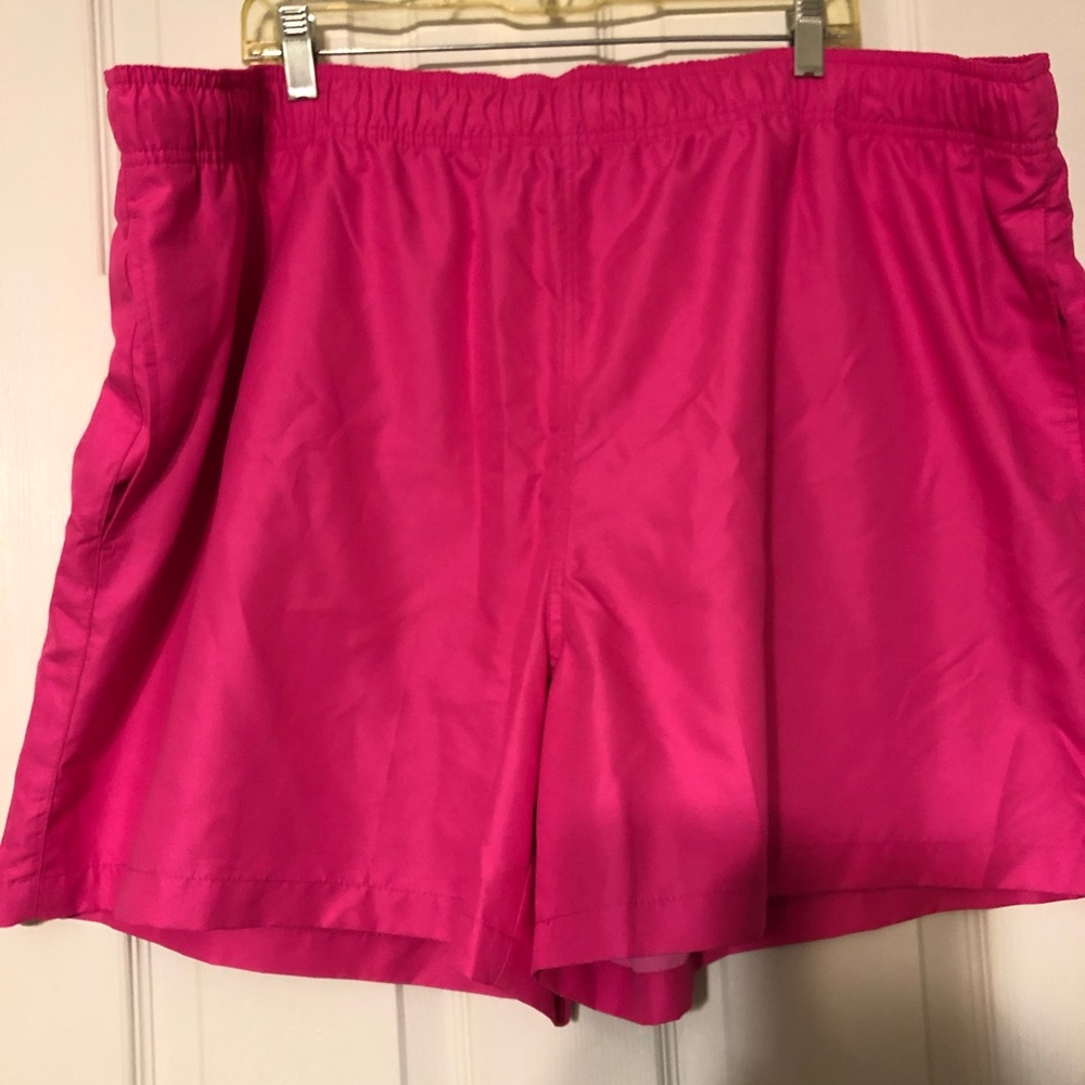Bright Pink Men’s Swim Trunks. New.